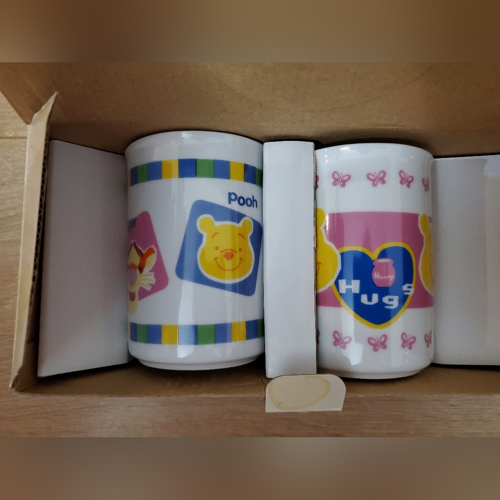 Disney Winnie the Pooh Mug Set (New)